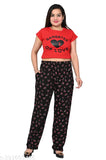 Women's Cotton Lower Track Pant Pyjama With Both Sides Pocket Casual Wear