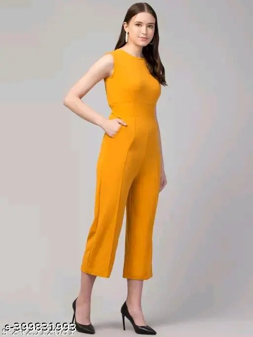 RD fashion solid viscose casual jumpsuits for women