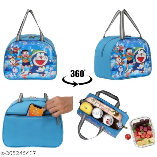 SB Fashion V-1 75L Large size School Bag for 5 to 10 Class Students for Unisex ( Blue) | Tiffin bags + stationary bag|