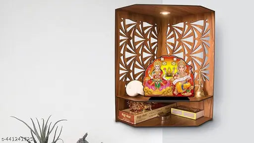 God laxmi Ganesha Idol wooden