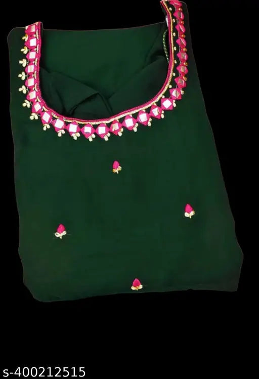 Beutiful green bandhni dupatta