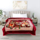 Super soft fabric multicolor print double bed blanket (Color/design will not same from photo)