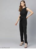 BLACK JUMPSUIT SLEVELESS FOR WOMEN