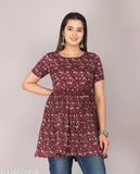 Printed Short Gown kurta for women