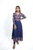 Women Crepe Printed Anarkali kurti | Women's Printed Ethnic Wear | Anarkali Kurti for Women | Traditional Indian Anarkali | Women's Fashion Kurti | Floral Print Anarkali | Stylish Anarkali Kurta | Festive Wear Kurti