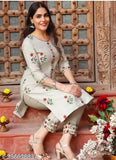 WOMEN KURTA SET WITH EMRODARY WORK FANCY KURTI WITH BOTTOM