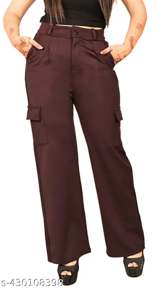 @DWELL J&Z FASHION CARGO PANT TROUSER BELL BOTTOM