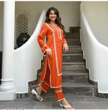 Pakistani Lace Work Kurta Set for Womens and Girls