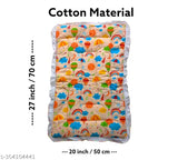 100% Quality Cotton Baby godadi | New Born Baby Mattress | New Born godadi | Baby godali | Baby Godari | Cradle Bed (Multicolor - Pack of 3)