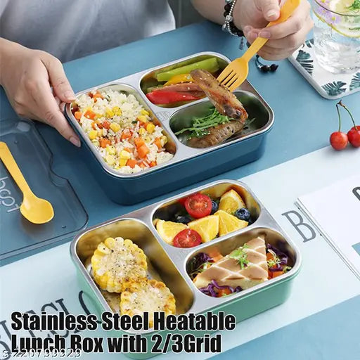 Quality Stainless Steel Lunch Box 750ML for school / Office