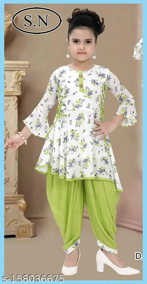 Princess Funky Girls Kurta Sets