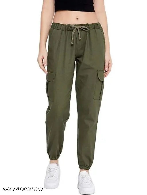 New Trendy Fashion Stylish Cargo Women's Joggers