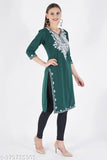 Wool kurti/winter kurta/woolen kurta for women Fabric : Wool