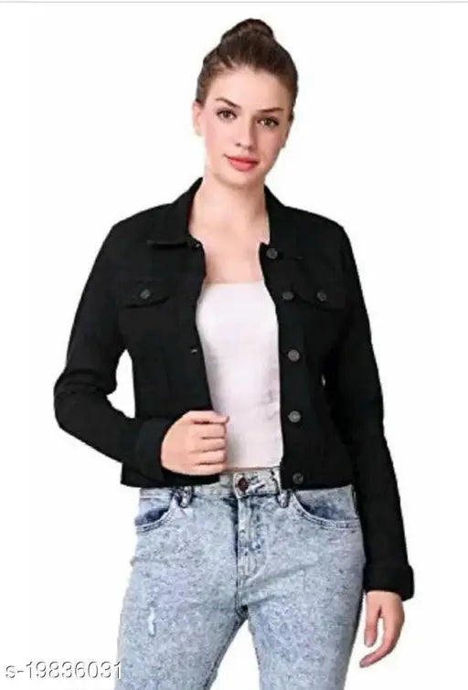 Flying Trendy Denim Women's Jacket