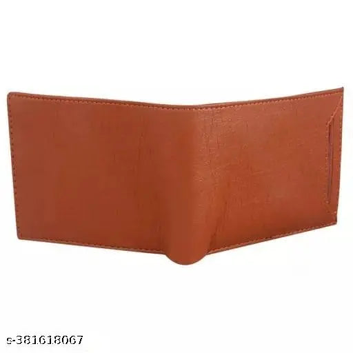 Zhermack Fancy Brown Two Fold leather Wallet for Men