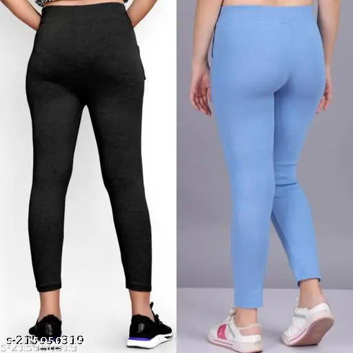 Trendy Pocket Jeggings(Pack of-2)