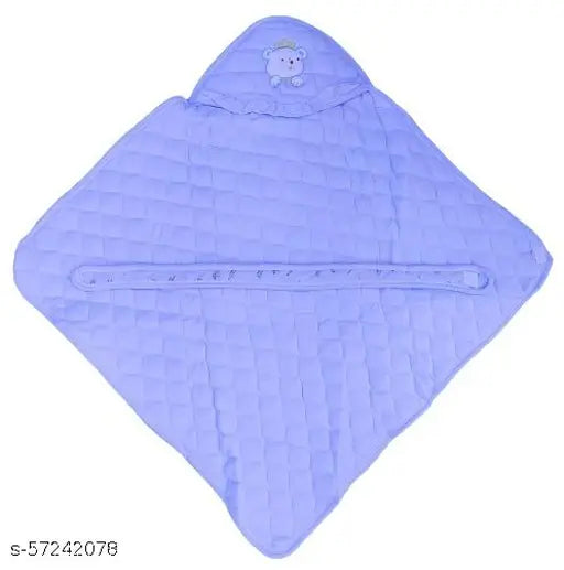 Reshu Superior Quality Hooded Towel, Wrapper blanket Sleeping Bag Cum Nest Bag Sleeping for New born baby, 0-15 Months