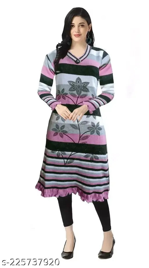 Ladies Woolen Kurti for Winter