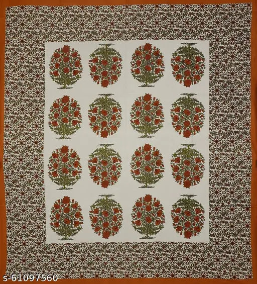 SANGANERI PRINTED BEDSHEET