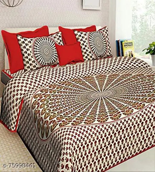 Jaipuri Trendy Cotton Bedsheet Combo Pack