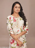 Rakhdi Fashion's New Printed Trendy Looking Top And Bottom , Kurti And Pazzama , Salwar Suit , For Women , Girls And Ladies casual wear