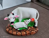 Idols & Figurines EliteTouch Kamadhenu Cow and Calf, Cow Murti, Cow with Calf Idol, cow murti, Kamdhenu cow and calf statue, Cow murti, cow with calf Handicraft Kamdhenu cow, Kamdhenu Cow with Calf.
