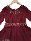 DAIMAND GOWN MAROON