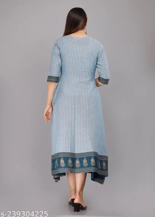 New Anarkali Women Cotton Kurti