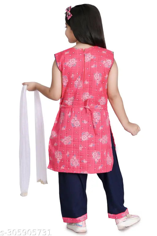 Girls Stylish kurta Patiala Set