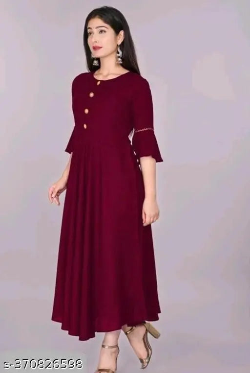 KURTI for Women & Girl STYLISH REYON KURTI