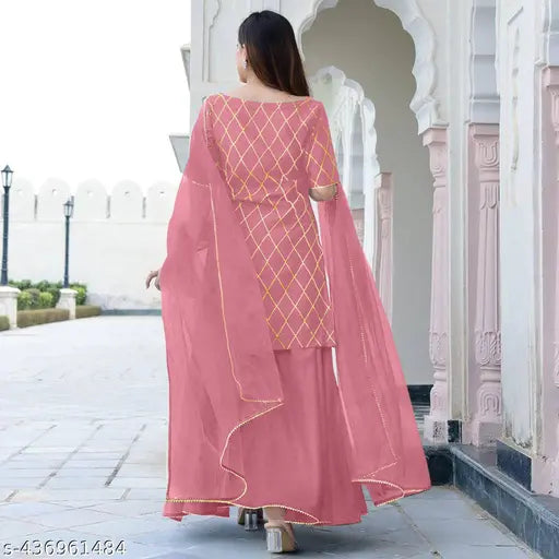 Diwali New Trendey Dupatta Full set