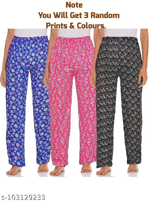 My Buddy women summer casual sleep wear pajamas pack of 3