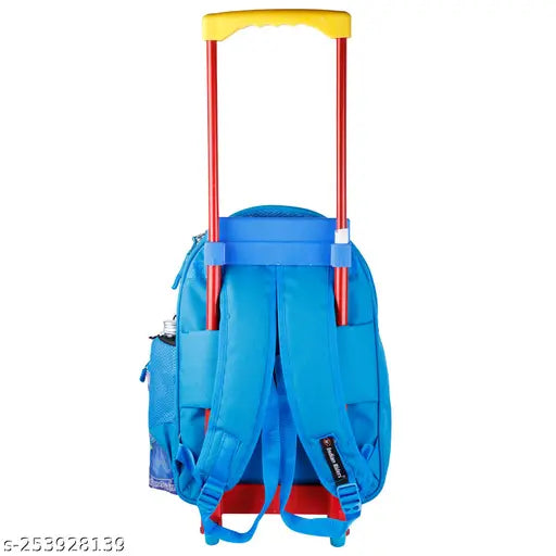 Indian Riders Sweet girl School Kids Bag - 16 Inch- Queen BLUE School Bag Trolley Bag ( 30 L) Waterproof Trolley (Light Blue, 30 L)