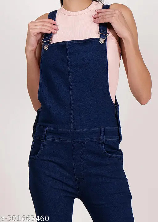 Organic Denim Dungaree for Women and Girls