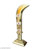 Ayyanar Pathinettam Padi Karupasamy Karuppan Muneshwarar Aruva Shape Show Piece For Car Dashboard Pooja Room Study Table ( 10cms )