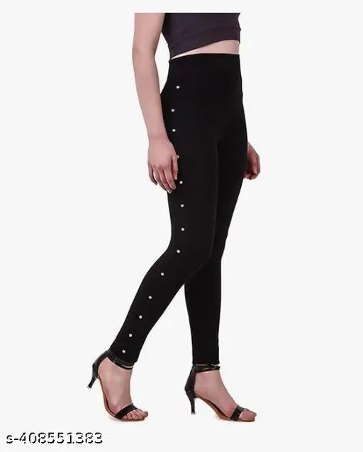 BLACK MOTI JEGGING ,.,.