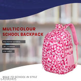 Tinytot 26 Litre,(Pink) Stylish & Trendy Water Resistant Hi Storage School Collage Travel Backpack Bag for Girls & Women, 18 Inch