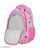 Frantic Polyester 26 L School Backpack With Pencil School Bag Class 1 to 8 Daypack (RR_Pink_Cat_Dog_2024_A)