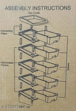 5 XL Plastic Modular Drawer System for Home, Office, Hospital, Parlour, School and Kids