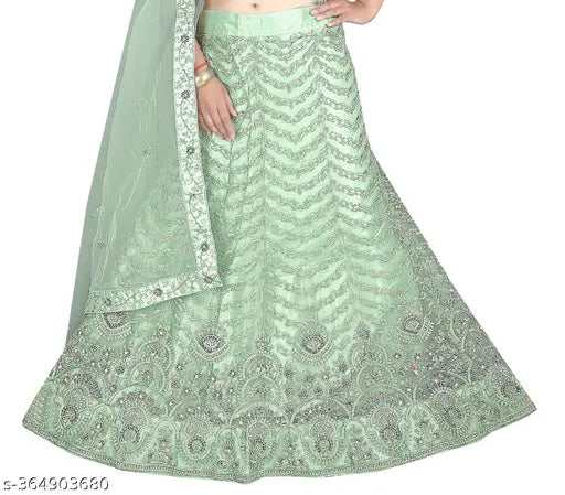 Women Heavy Wedding Lehenga Choli With dupatta And Blouse