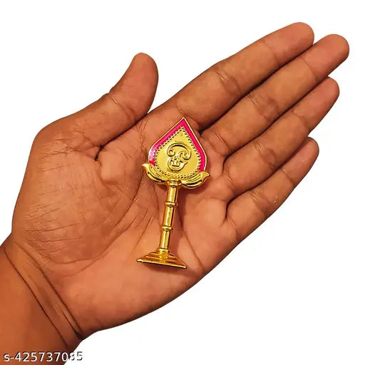 Murugan vel metal for Car Dashboard | Murugan vel metal for Pooja Room | Murugan vel metal for Office room | Murugan vel metal for Home decor showpieces | Murugan vel metal for return gifts (Golden)