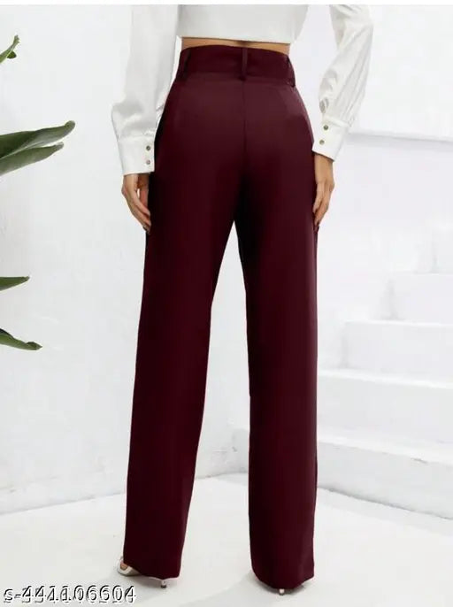 Trouser for Women Comfortable Material Classic Look