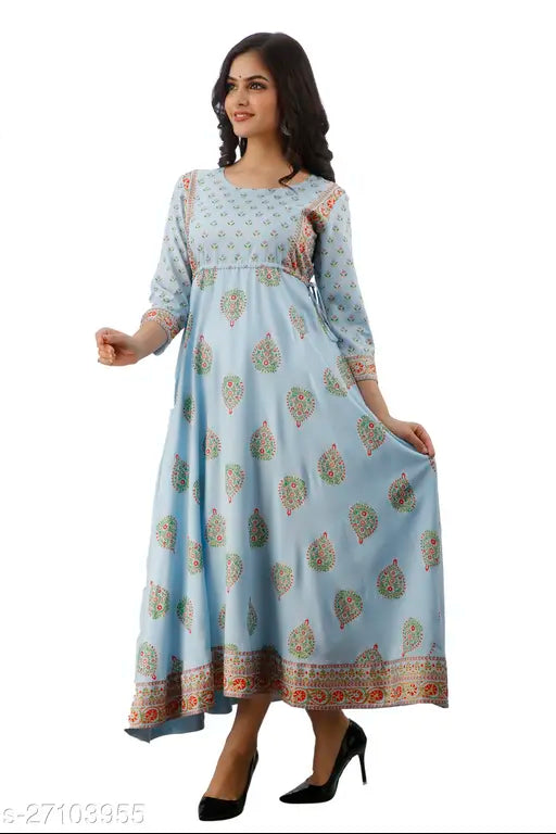 DMP FASHION Women's Flared Kurta