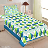 Cotton Single Bedsheet Combo Pack ( Pack of 2 Jaipuri Bedsheet with 2 Pillow cover)