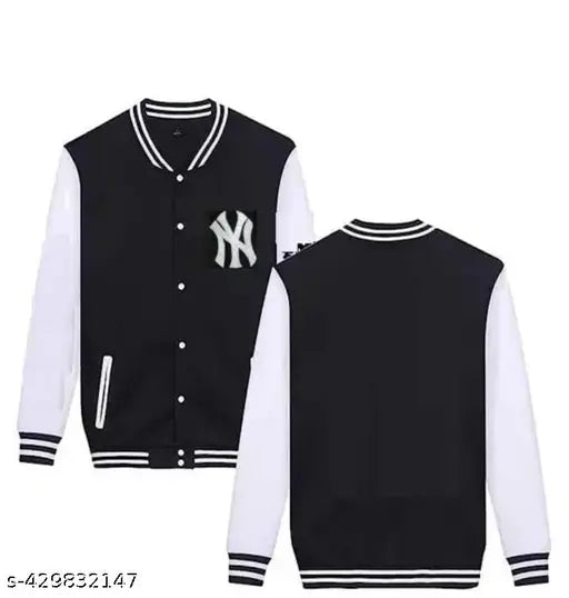 Stylish NY black winter bomber Jackets for women/girls