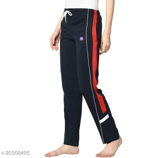 Women Solid StraightFit Multicolor Trousers ( Pack of 2 )