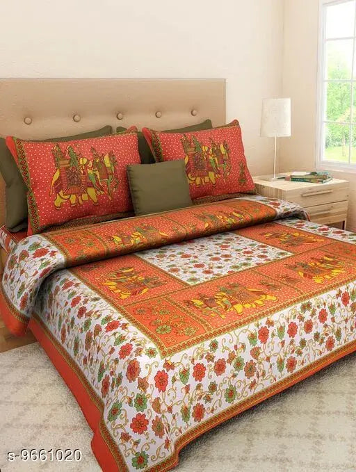 Beautiful Cotton Bedsheet