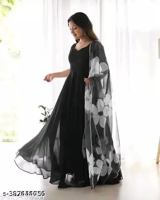 DAKSHA GOWN WITH DUPATTA NEW LATEST DESIGN