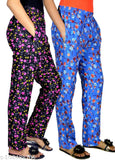 ANJIR Presents new Rayon printed combo pajama Night Pajama for Women, Night Dress, Ladies Printed Pyjama,–Soft RAYON Night Pants