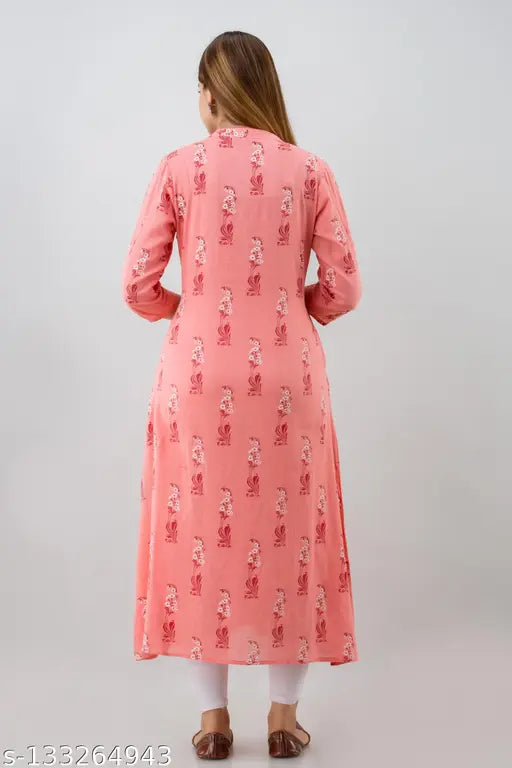 Printed Anarkali Kurti For Women & Girls